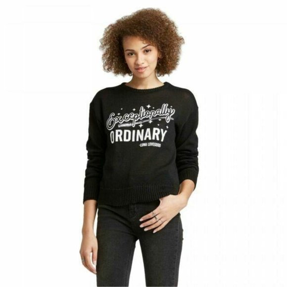 Harry Potter Large NWT Juniors Crewneck Long Sleeve - Picture 1 of 9